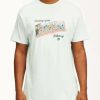 Tees * | Billabong Greetings Florida Short Sleeve T-Shirt Coastal Blue Coastal Blue (Cbu)