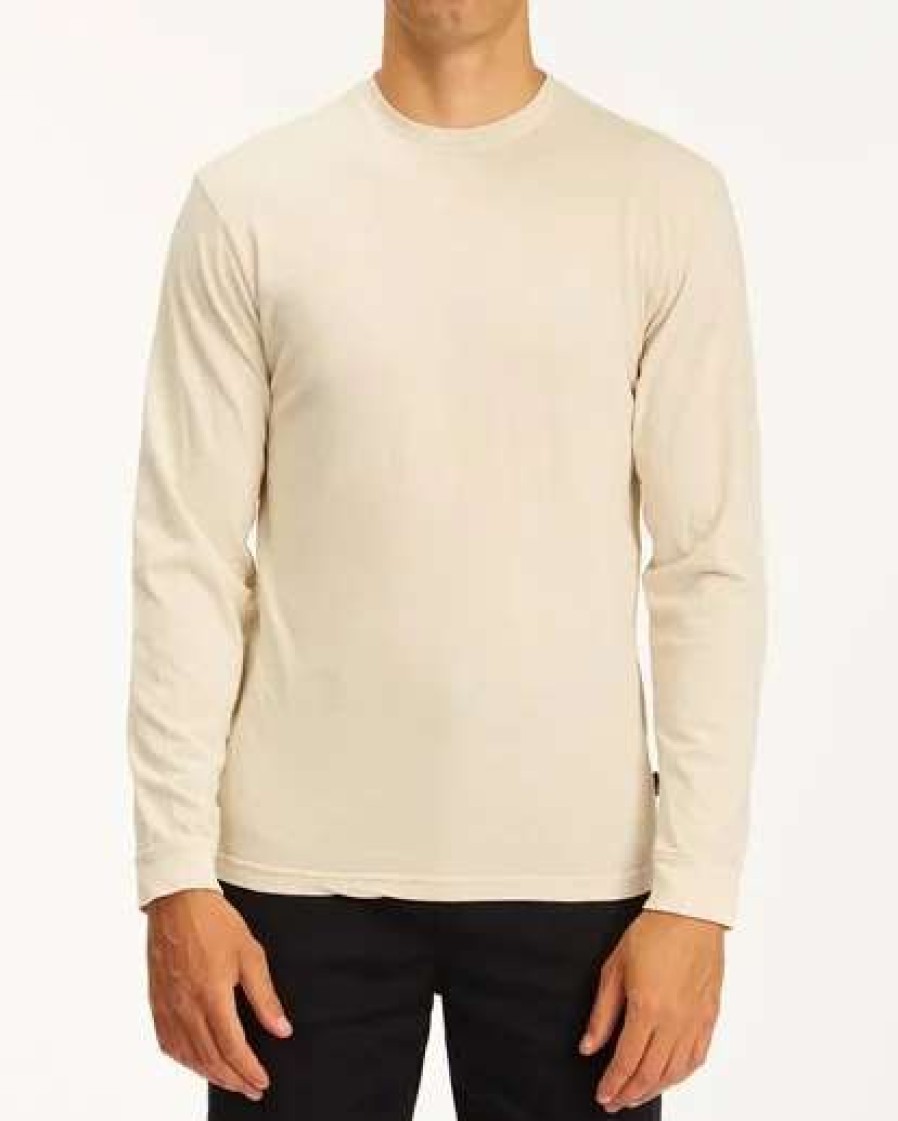 Tees * | Billabong Wave Washed Long Sleeve T-Shirt Bone