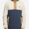 Fleece * | Billabong A/Div Boundary Lite Offcut Half-Zip Pullover Oatmeal Heather Oatmeal Heather (Oah)