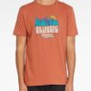 Tees * | Billabong Woodland Short Sleeve T-Shirt Rust Rust (Rst)