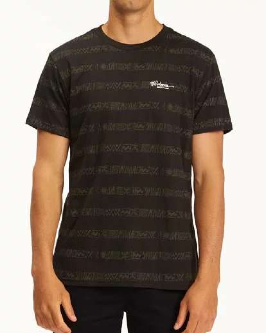 Tees * | Billabong Line Up T-Shirt Black