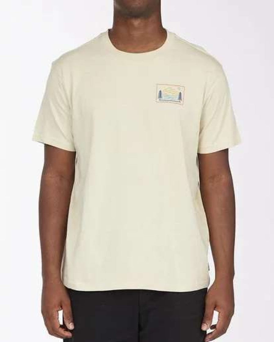 Tees * | Billabong A/Div Hwy 101 Short Sleeve T-Shirt Chino Chino (Chi)