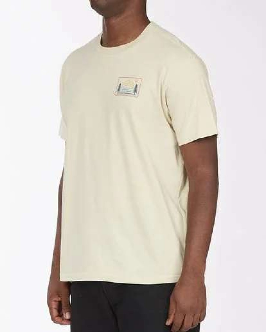 Tees * | Billabong A/Div Hwy 101 Short Sleeve T-Shirt Chino Chino (Chi)