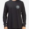 Tees * | Billabong Rotor Diamond Long Sleeve T-Shirt Black Black (Blk)