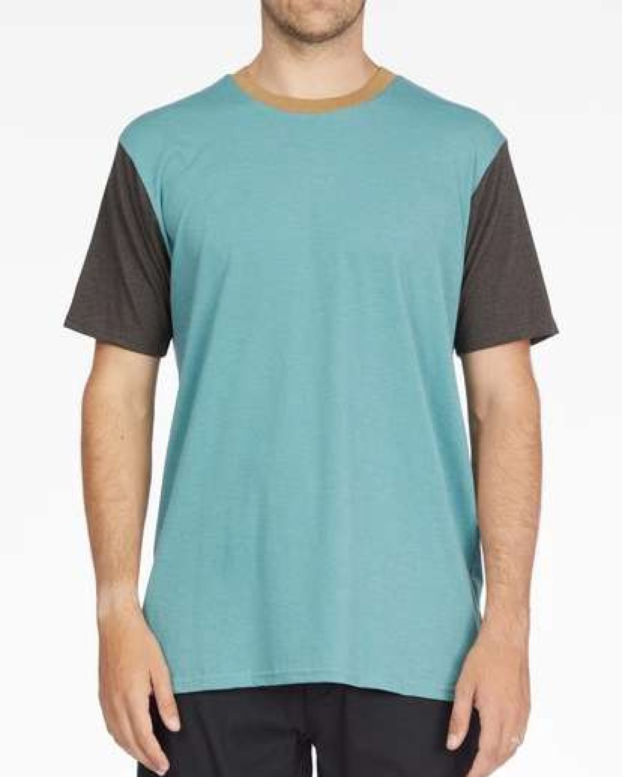 Tees * | Billabong Zenith Short Sleeve T-Shirt Light Marine