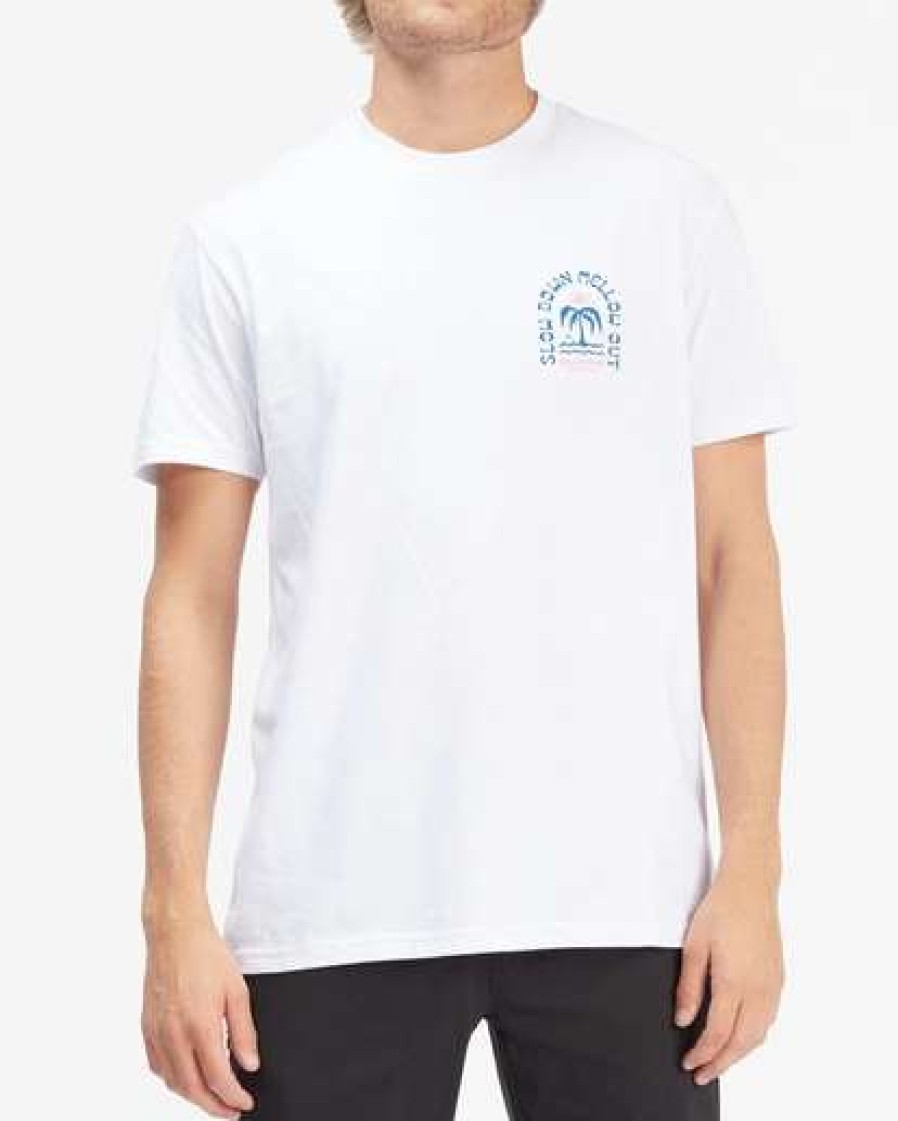 Tees * | Billabong Heat Short Sleeve T-Shirt White