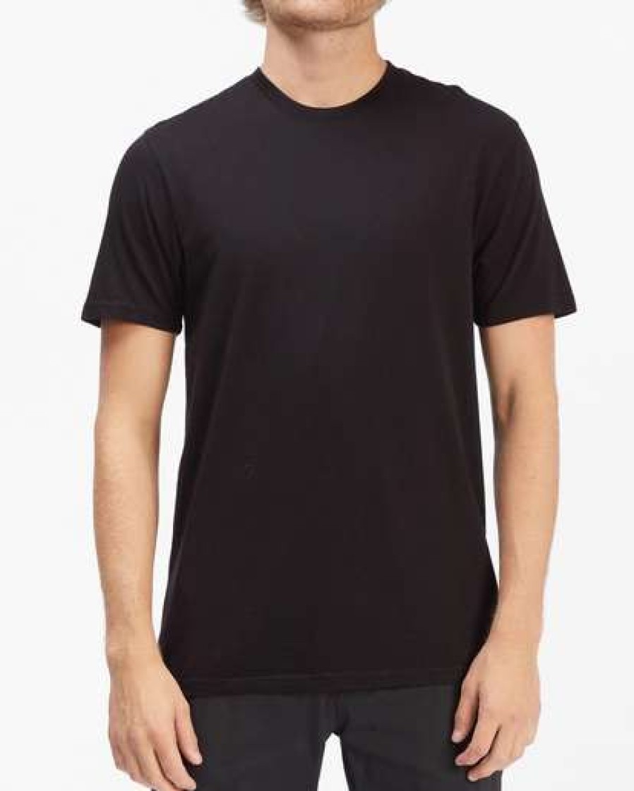 Tees * | Billabong Essential Short Sleeve T-Shirt Black