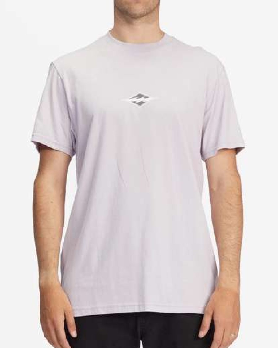 Tees * | Billabong Diamond Wave Short Sleeve T-Shirt Light Lavender