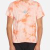 Tees * | Billabong Diamond Wave Tie-Dye Short Sleeve T-Shirt Melon Melon (Mel)