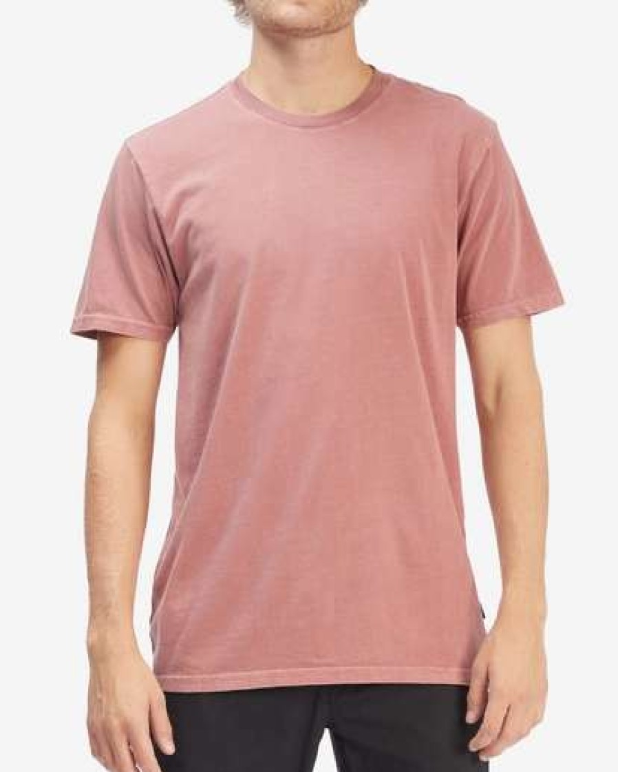 Tees * | Billabong Essential Wave Washed Short Sleeve T-Shirt Purple Haze