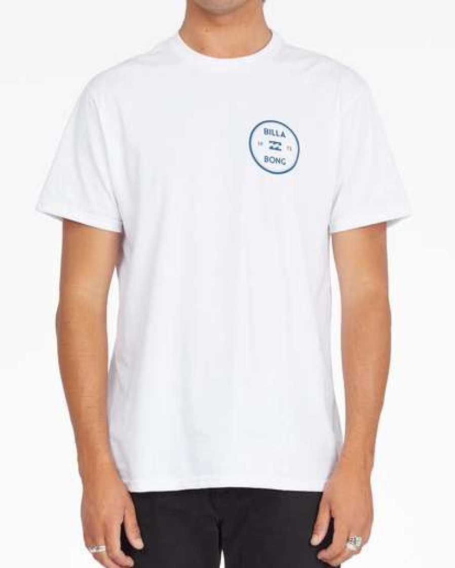 Tees * | Billabong Roller Short Sleeve T-Shirt White