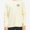 Clothing * | Billabong Crayon Wave Long Sleeve T-Shirt Mellow Yellow Mellow Yellow (Mly)