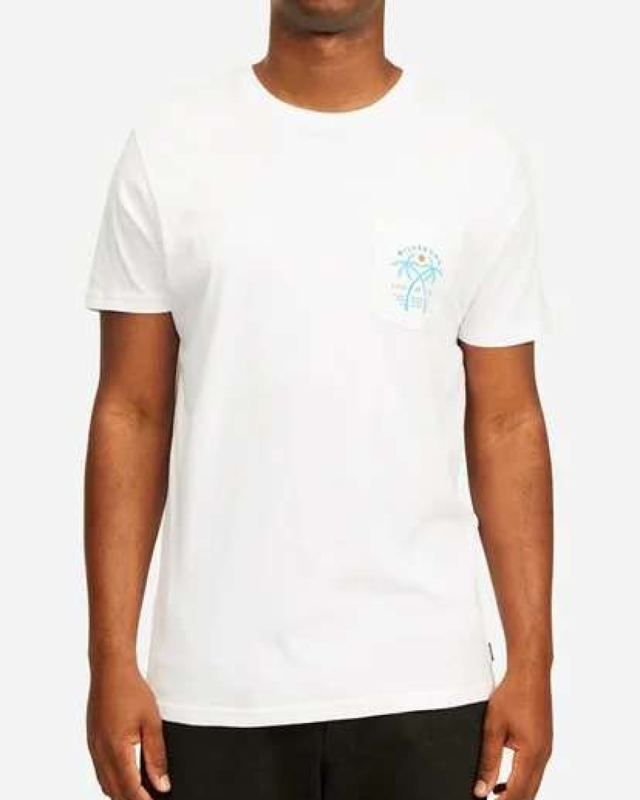 Tees * | Billabong Schooner Pocket T-Shirt Slate Blue