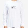 Tees * | Billabong Grim Long Sleeve T-Shirt White White (Wht)