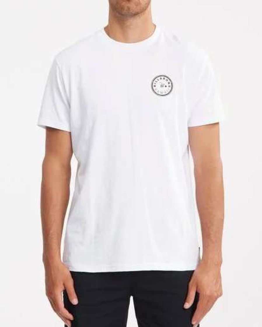 Tees * | Billabong Rotor Fill Short Sleeve T-Shirt Navy