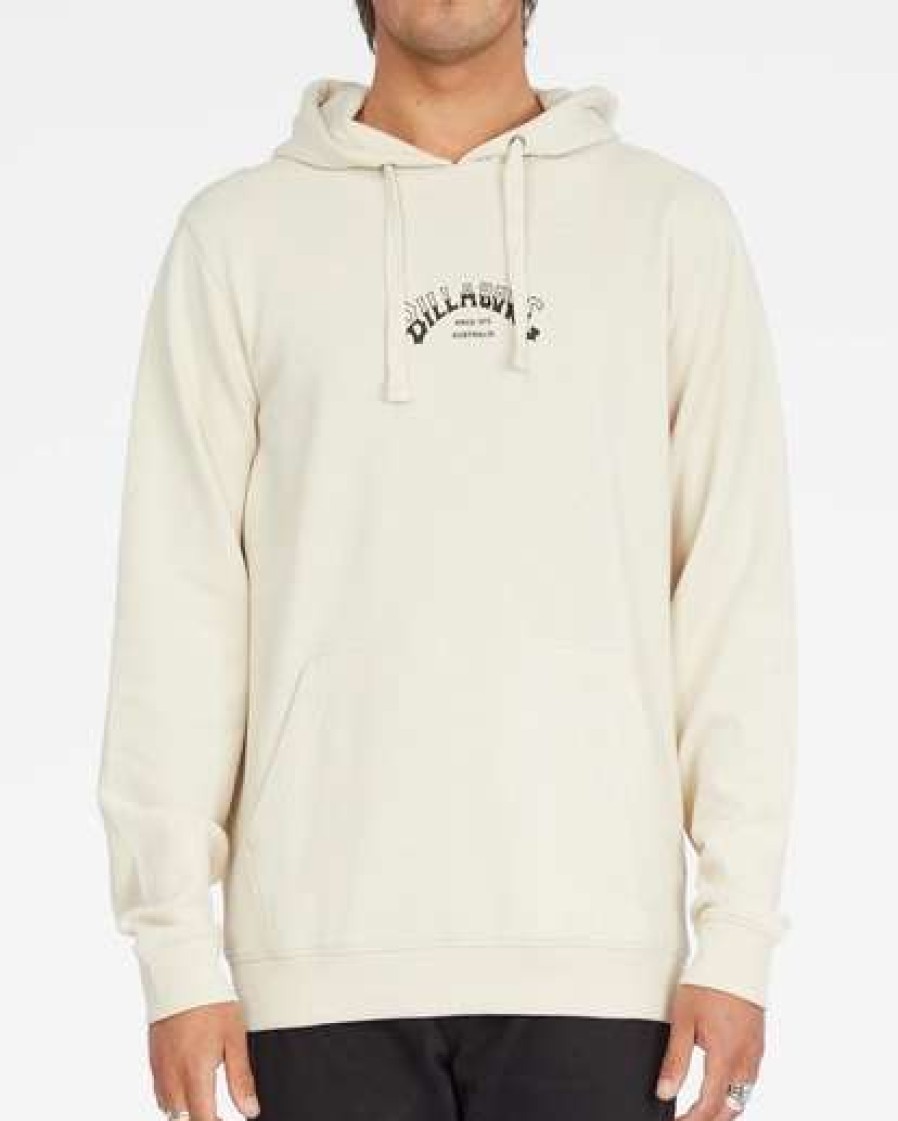 Hoodies & Fleece * | Billabong Bong Arch Hoodie Chino Chino (Chi)