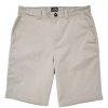 Shorts * | Billabong Carter Stretch Shorts 21 Grey Heather