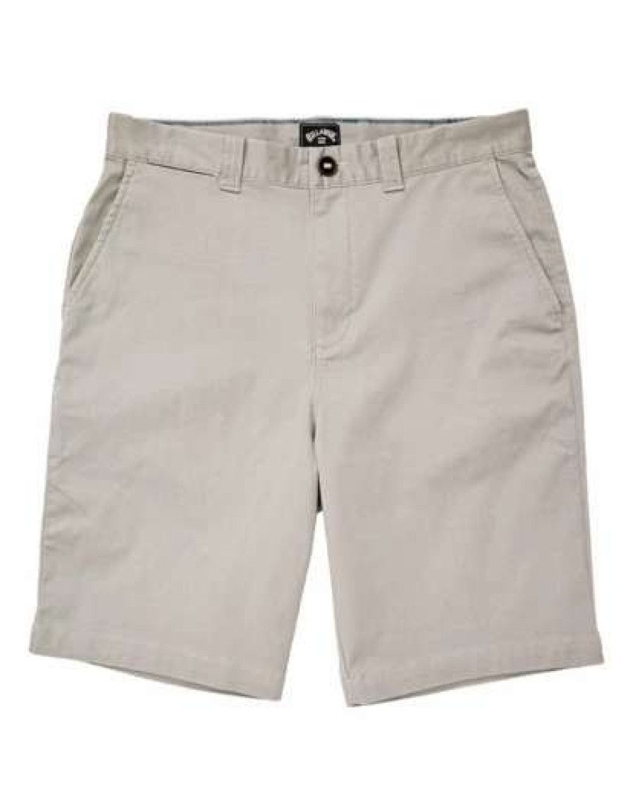 Shorts * | Billabong Carter Stretch Shorts 21 Grey Heather