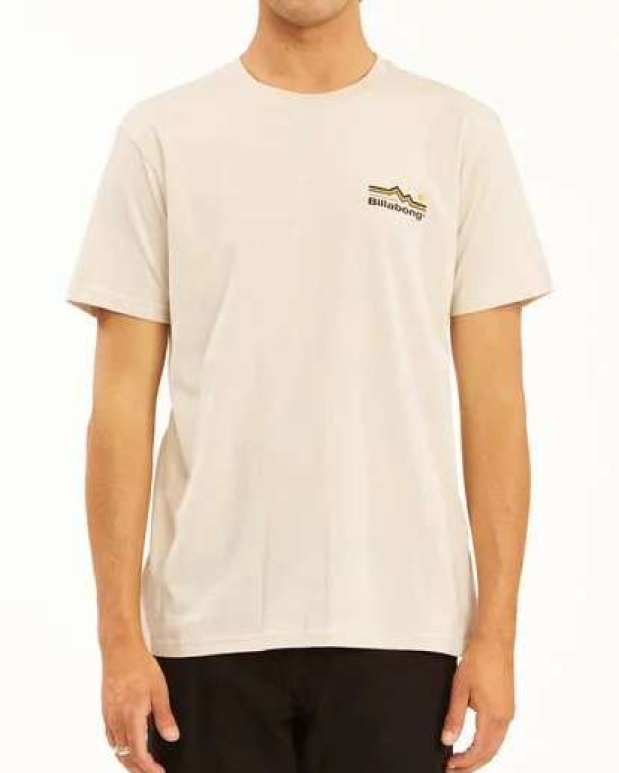 Tees * | Billabong A/Div Denver Short Sleeve T-Shirt Moon Moon (M24)