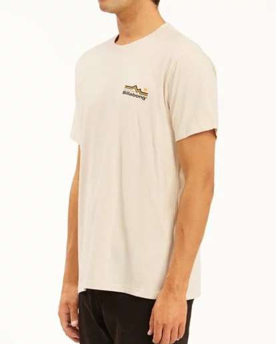 Tees * | Billabong A/Div Denver Short Sleeve T-Shirt Moon Moon (M24)