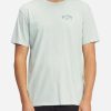 Clothing * | Billabong Arch Wave Washed Short Sleeve T-Shirt Seaglass