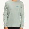 Tees * | Billabong A/Div Denver Long Sleeve T-Shirt Agave Agave (Aga)