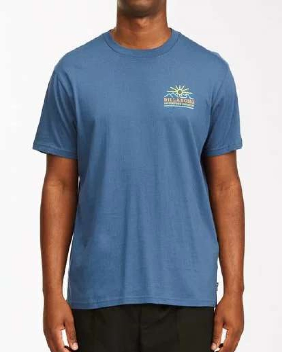 Tees * | Billabong A/Div Hills Short Sleeve T-Shirt New Blue New Blue (Nbl)