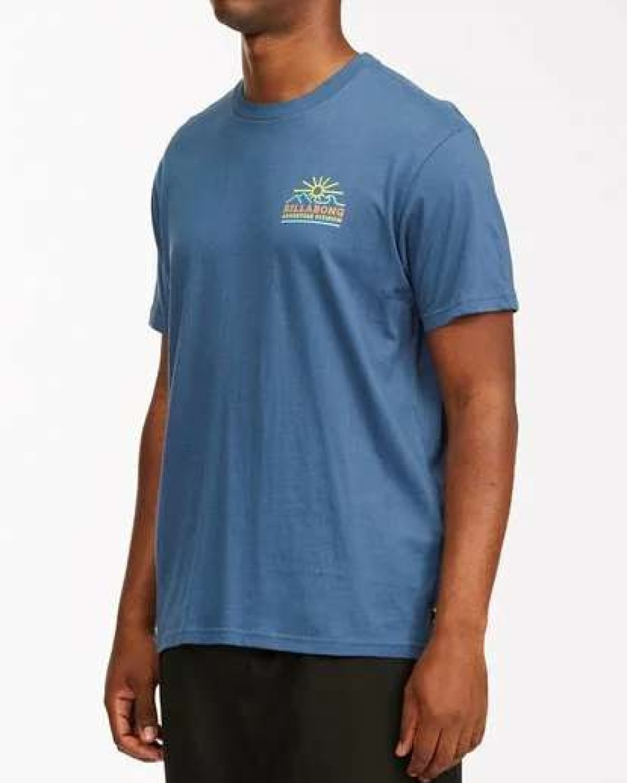 Tees * | Billabong A/Div Hills Short Sleeve T-Shirt New Blue New Blue (Nbl)