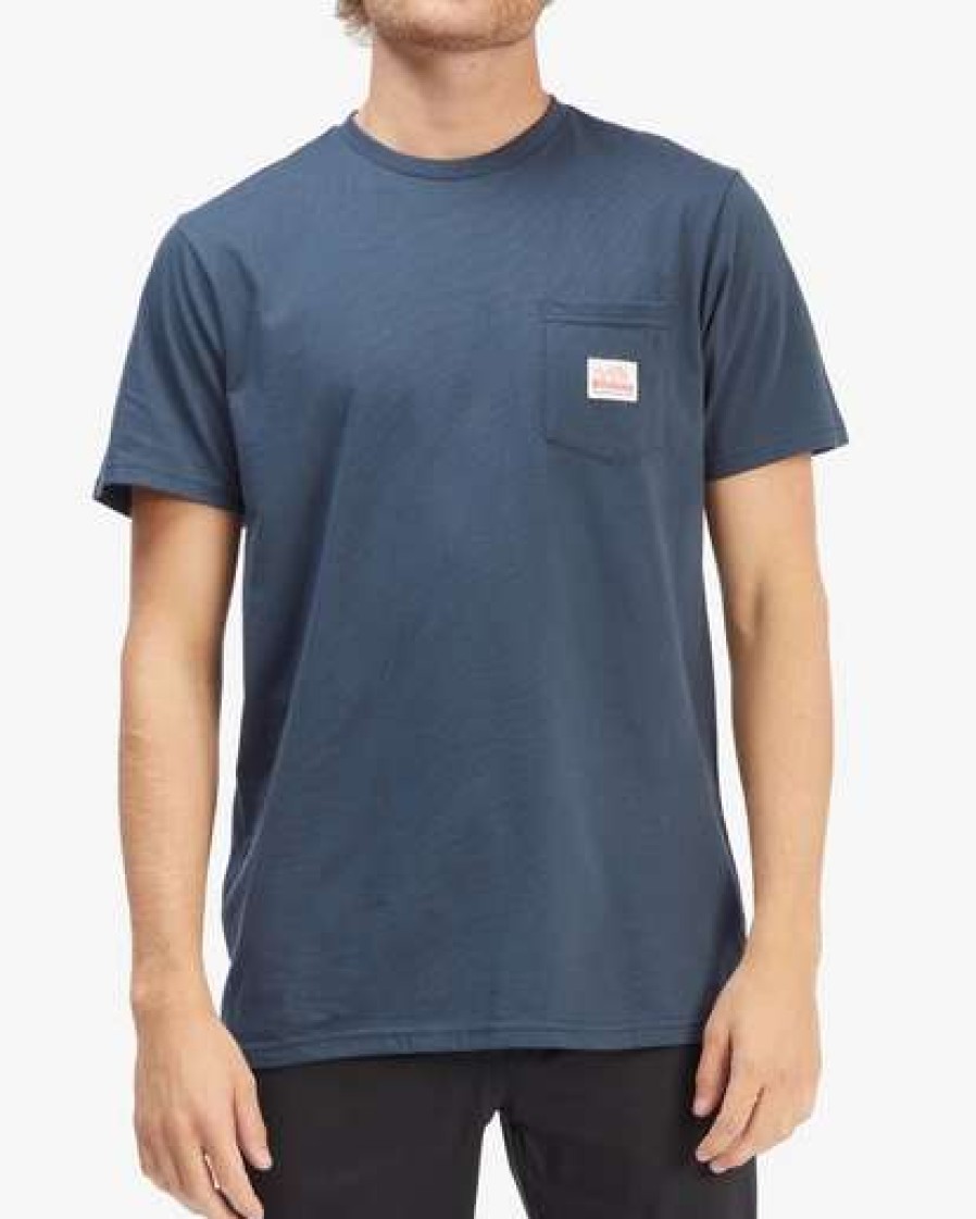 Clothing * | Billabong Lounge Pocket T-Shirt Sand Dune