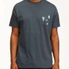 Tees * | Billabong Team Wave Mini Pocket T-Shirt Navy Navy (Nvy)