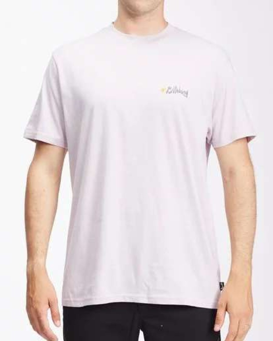 Tees * | Billabong Peak Short Sleeve T-Shirt Light Lavender