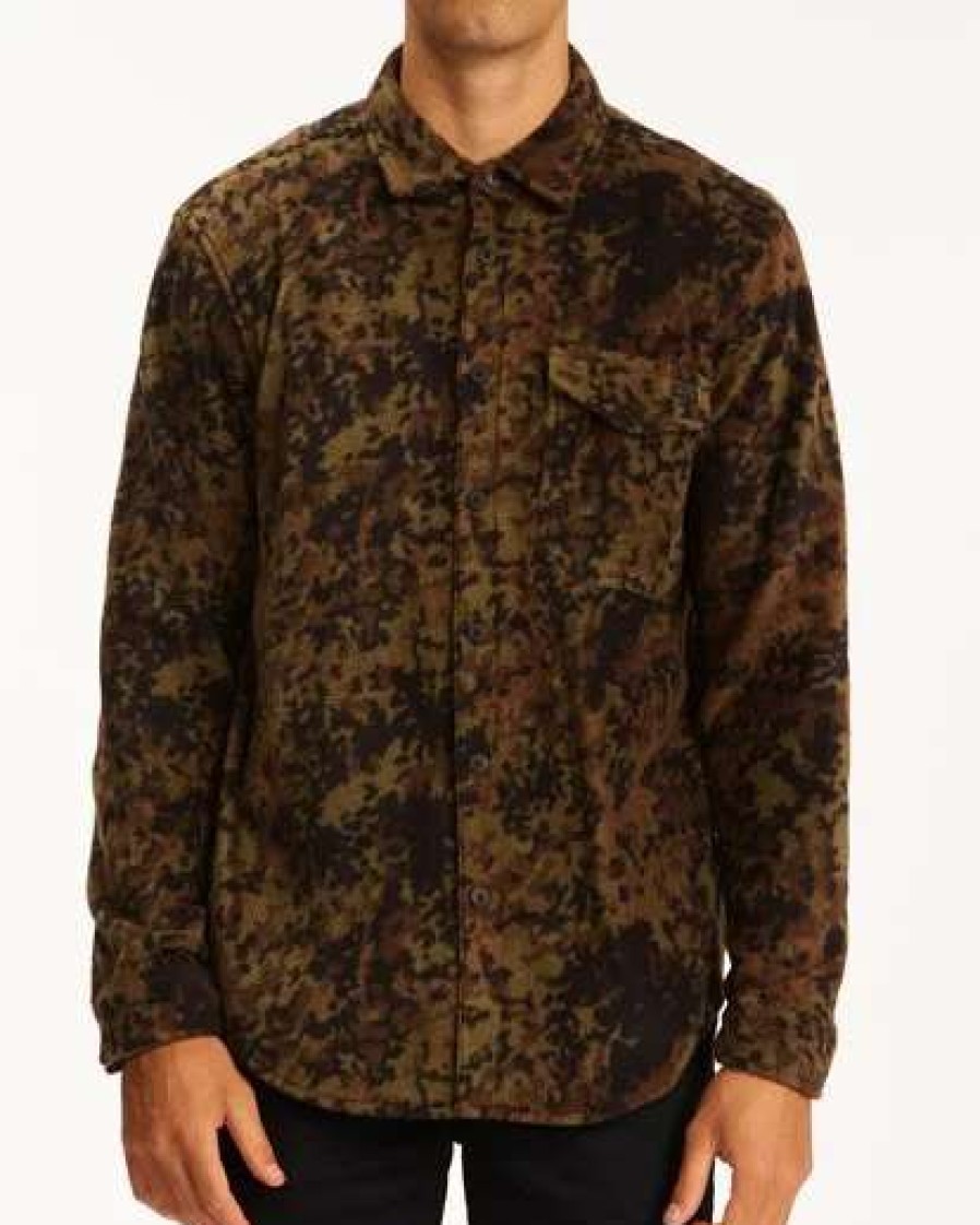 Shirts * | Billabong A/Div Furnace Flannel Shirt Camo