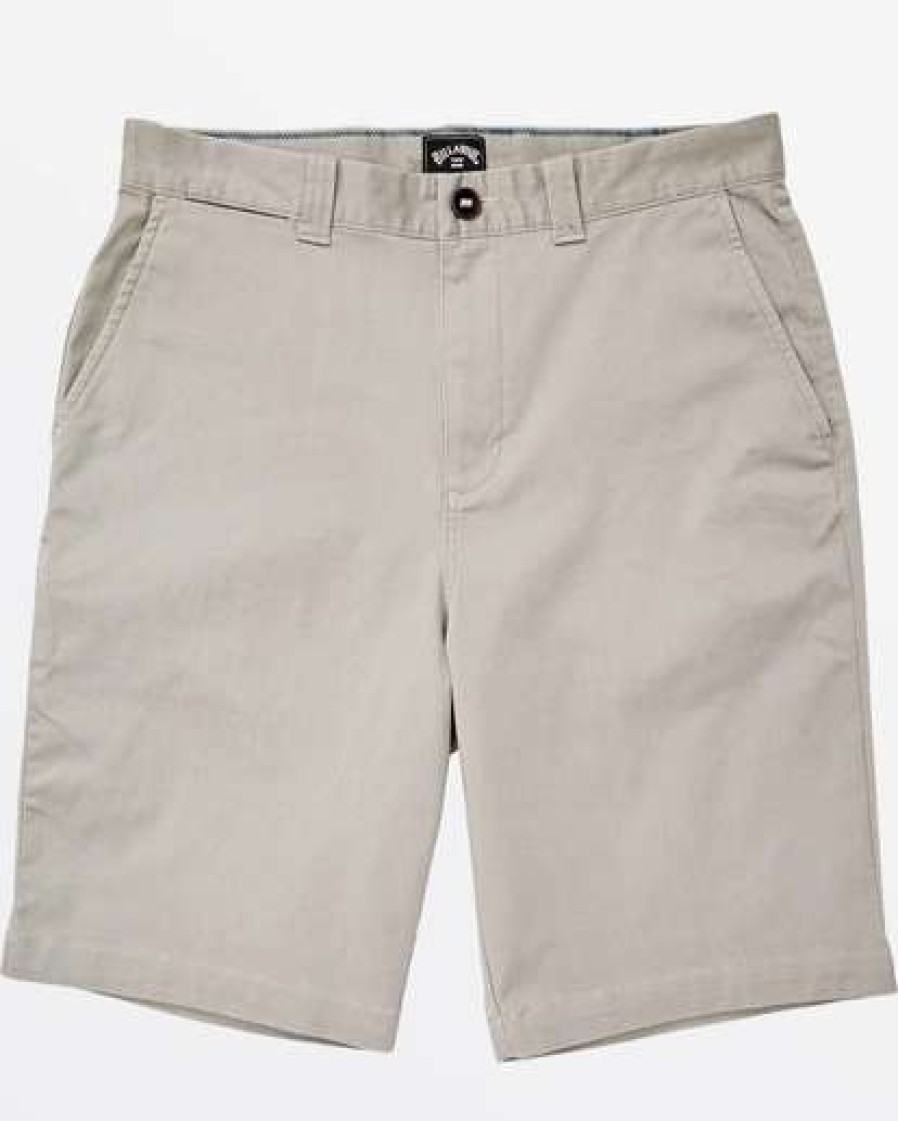 Shorts * | Billabong Carter Stretch Short 21 Dark Khaki