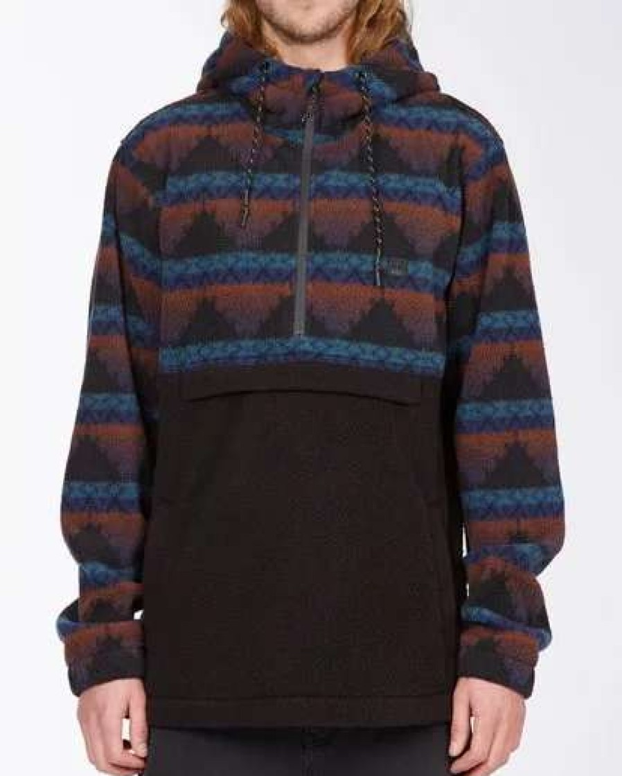 Hoodies & Fleece * | Billabong A/Div Boundary Double Fleece Malibu