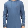 Hoodies & Fleece * | Billabong Keystone Pullover Thermal Hoodie Light Marine