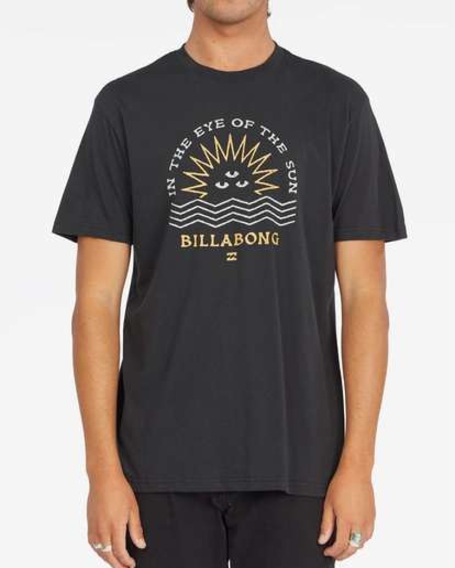 Tees * | Billabong Sunshine Short Sleeve T-Shirt Black