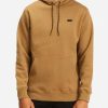 Fleece * | Billabong A/Div Shoreline Pullover Hoodie Clay