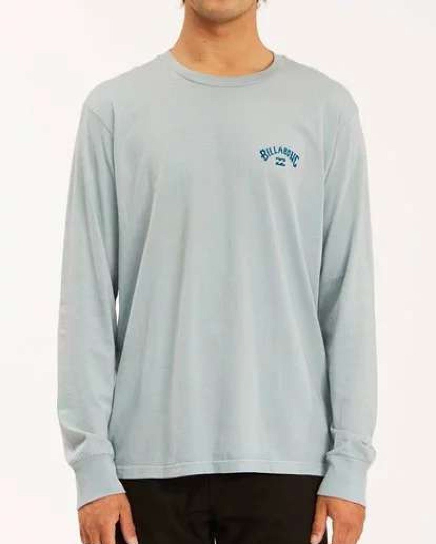 Tees * | Billabong Archwave Wave Washed Long Sleeve T-Shirt Char