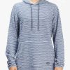 Clothing * | Billabong Flecker Lite Pullover Hoodie Denim Denim (Den)