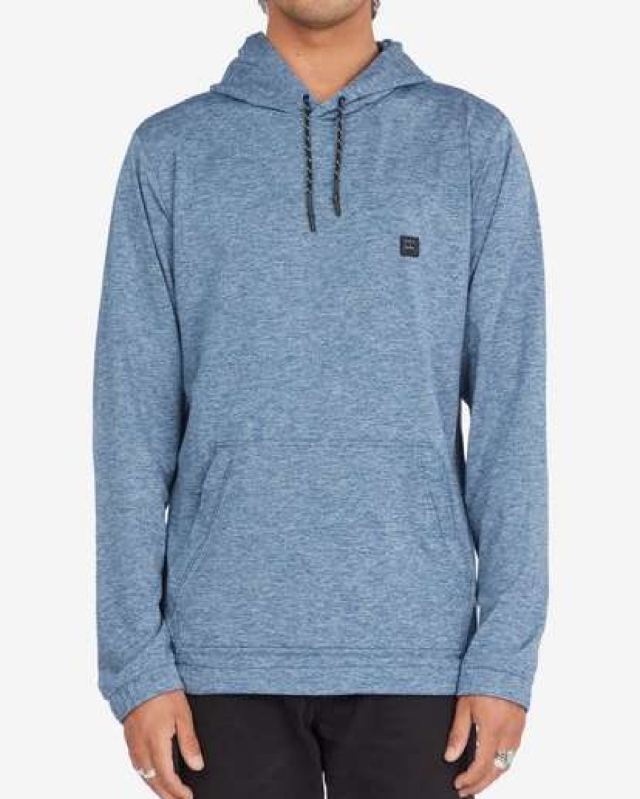 Hoodies & Fleece * | Billabong A/Div Surftrek Pullover Hoodie Navy