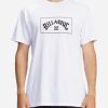 Tees * | Billabong Arch Wave Short Sleeve T-Shirt White