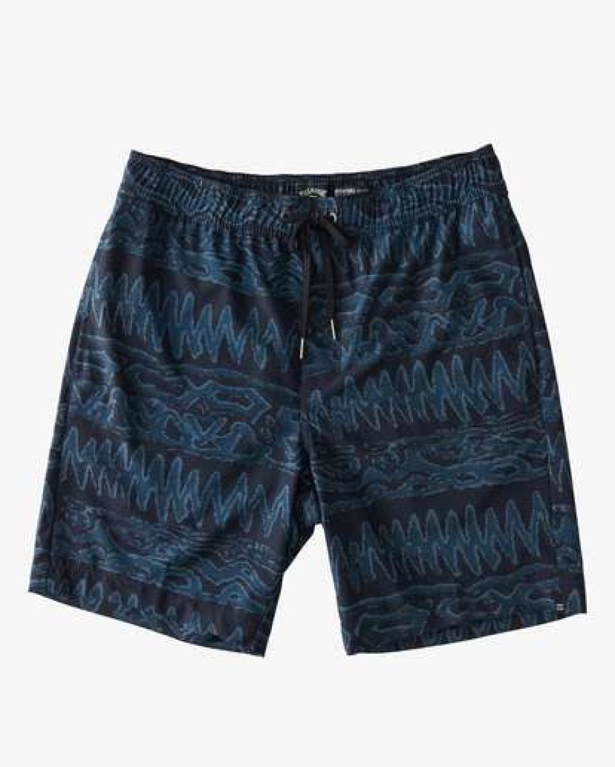 Shorts * | Billabong A/Div Surftrek Elastic Performance Shorts 18 Black