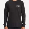 Tees * | Billabong Access Long Sleeve T-Shirt Black Black (Blk)