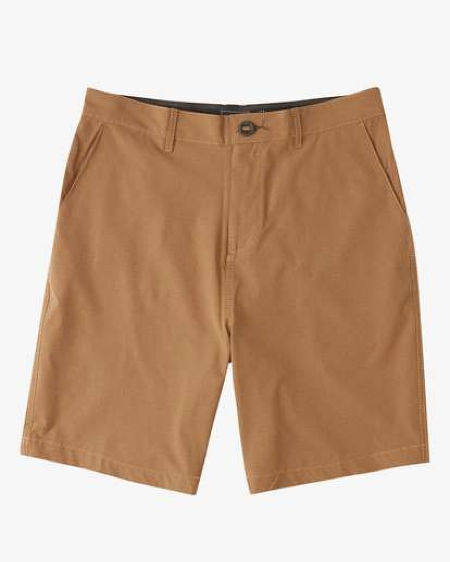 Shorts * | Billabong A/Div Surftrek Transport Walkshorts 20 Military