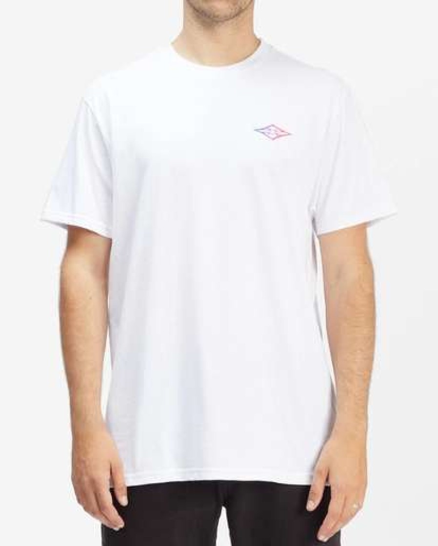 Tees * | Billabong Unity Short Sleeve T-Shirt White