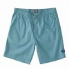 Clothing * | Billabong Layback Twill Walkshorts 18 Light Marine Light Marine (Ble0)