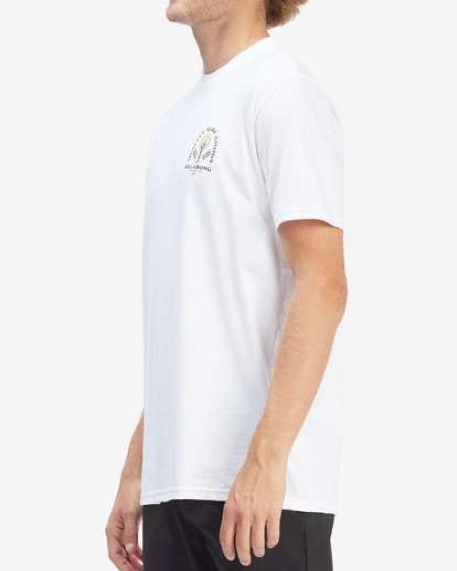 Tees * | Billabong Quality Goods Short Sleeve T-Shirt White White (Wht)