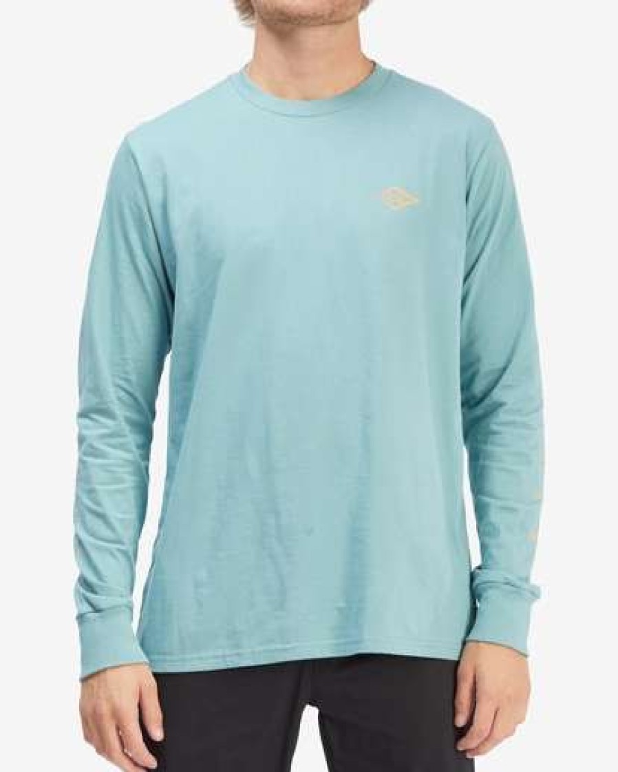 Clothing * | Billabong Unity Long Sleeve T-Shirt Denim