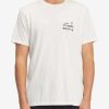 Clothing * | Billabong Landslide Wave Washed Short Sleeve T-Shirt Off White Off White (Ofw)