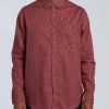 Shirts * | Billabong Sundays Mini Long Sleeve Shirt Oxblood